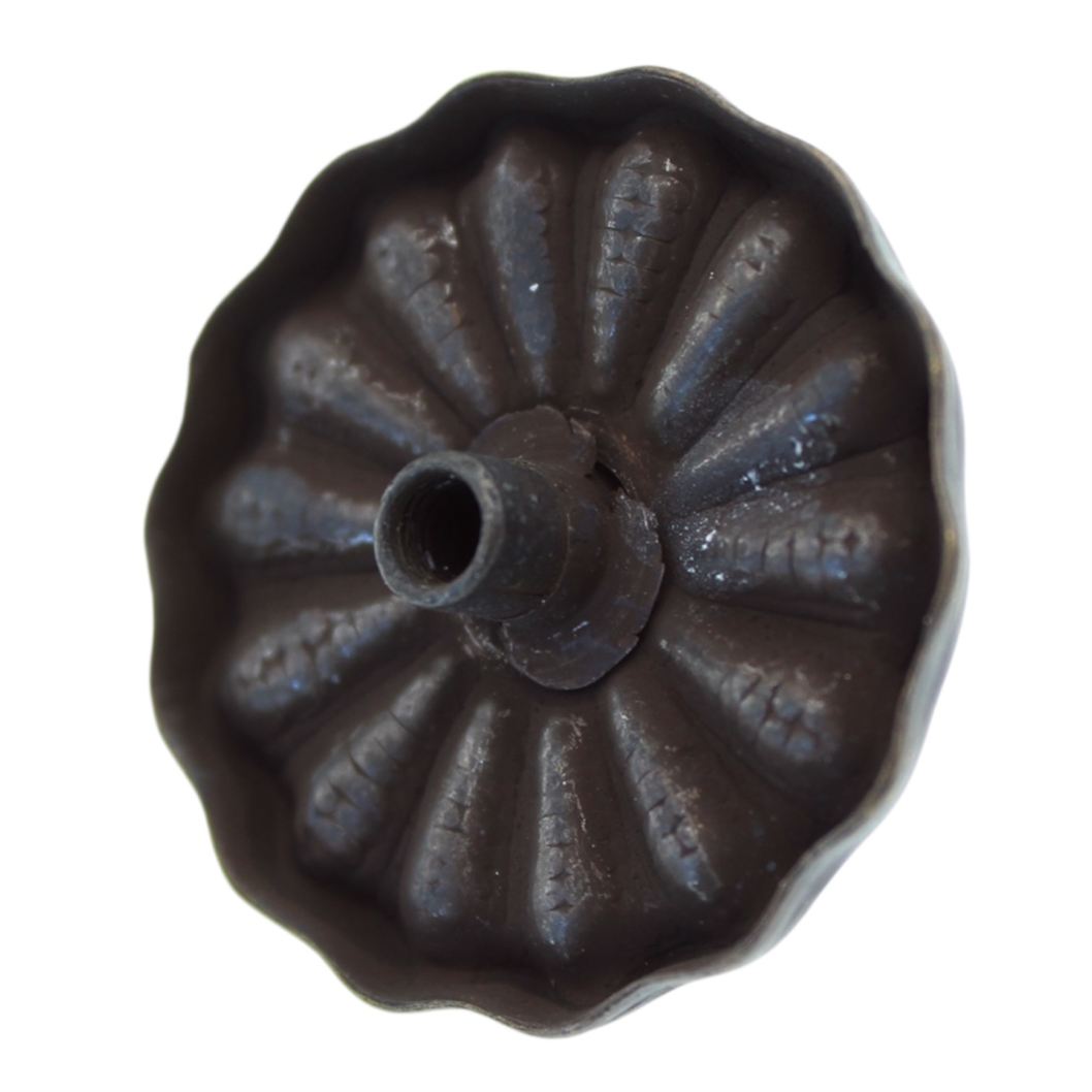 2 Pack Dark Lancaster Polished Brass 1 1/4" Swing Pull Rosette Keeler 18668-9017