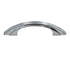 Vintage Bright Chrome Cabinet Pull 3 Inch Centers 4 1/2 Inch Length NB201