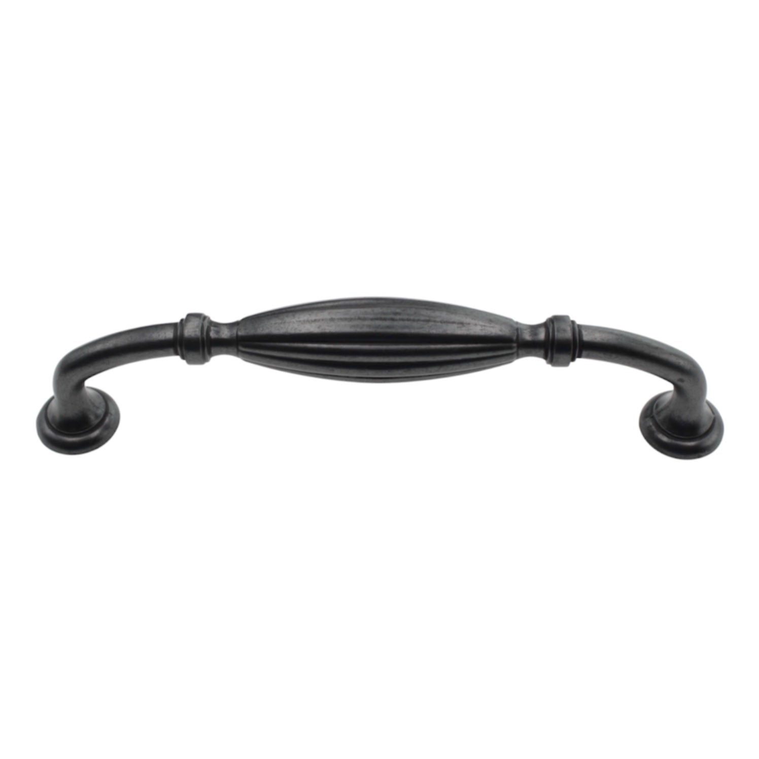 Schaub Manistique Distressed Bronze 5 1/16" (128mm) Ctr Cabinet Arch Pull 204-DBZ