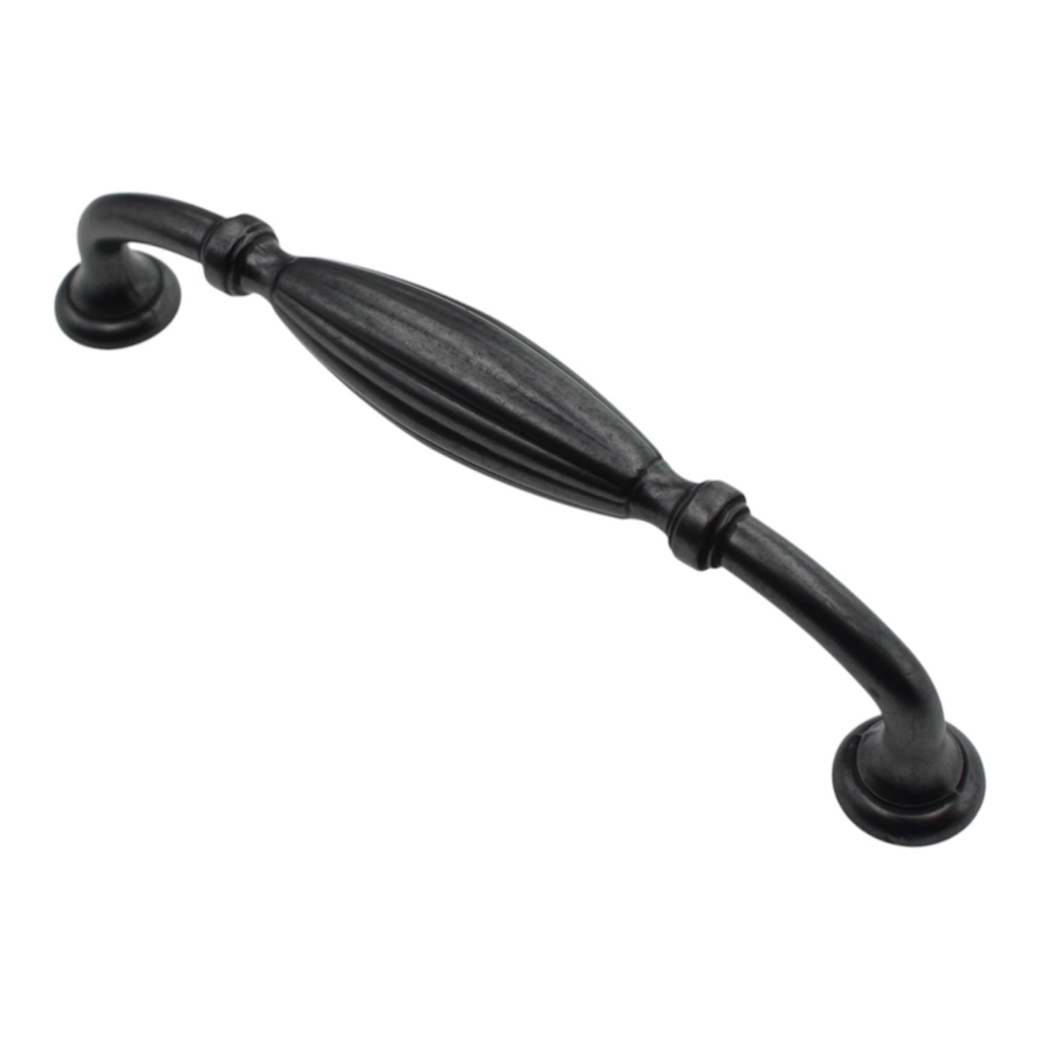 Schaub Manistique Distressed Bronze 5 1/16" (128mm) Ctr Cabinet Arch Pull 204-DBZ