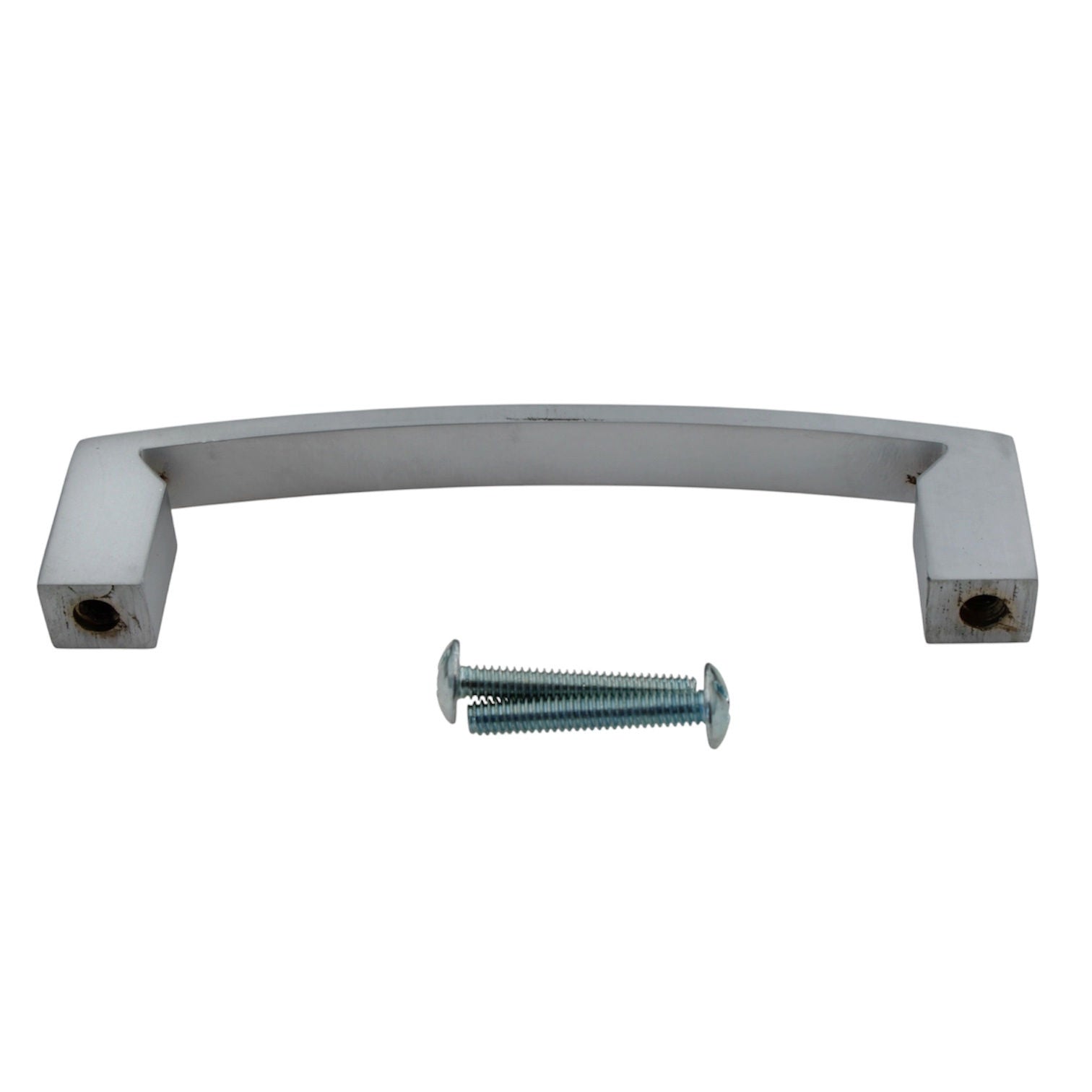 Schaub  Matte Chrome 3 3/4" (96mm) Ctr Cabinet Arch Pull 208-M26