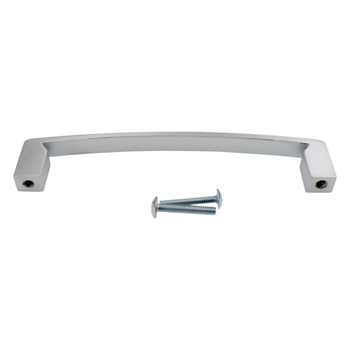 Schaub  Matte Chrome 5 1/16" (128mm) Ctr Cabinet Arch Pull 209-M26