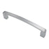 Schaub  Matte Chrome 5 1/16" (128mm) Ctr Cabinet Arch Pull 209-M26