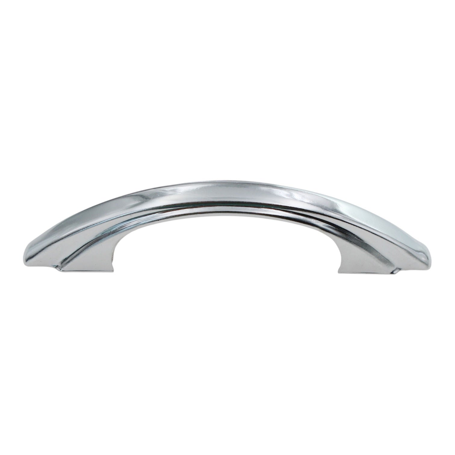 Vintage Bright Chrome Cabinet Pull 3 Inch Centers 4 1/2 Inch Length NB209
