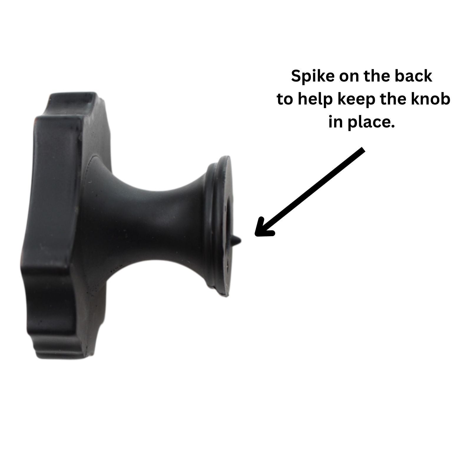 Jeffrey Alexander Padua 1 9/16" Knob Brushed Oil Rubbed Bronze 211DBAC