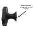 Jeffrey Alexander Padua 1 9/16" Knob Brushed Oil Rubbed Bronze 211DBAC