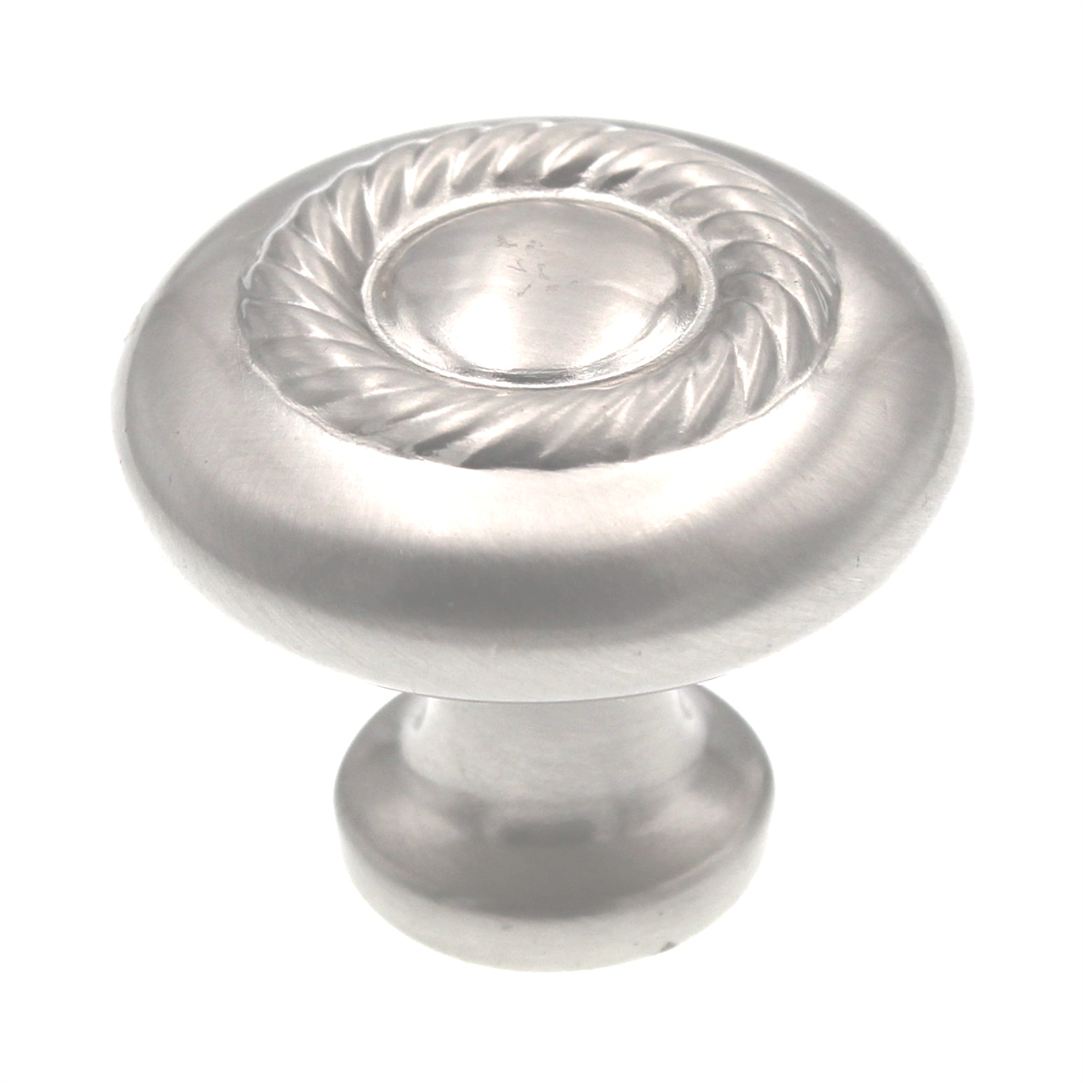 Century Hardware Aztec 21306-15 Satin Nickel 1 1/4" Cabinet Knob Pull