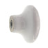 221DEL White with Blue Flower 1 1/2" Mushroom Cabinet Knob Pull Amerock Hardware