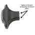 Jeffrey Alexander Maybeck 1 11/16" T Knob Brushed Pewter 225