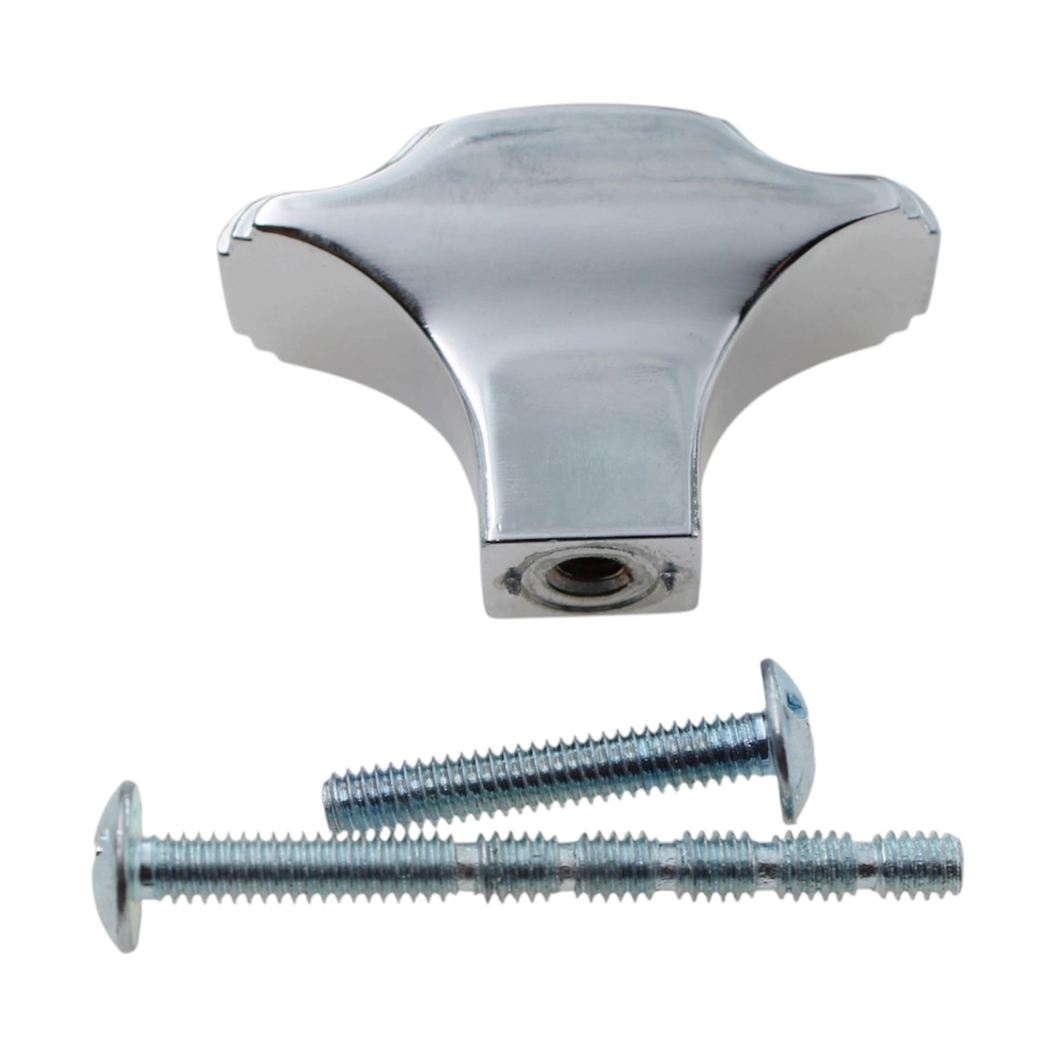 Jeffrey Alexander Maybeck 1 11/16" T Knob Polished Chrome 225