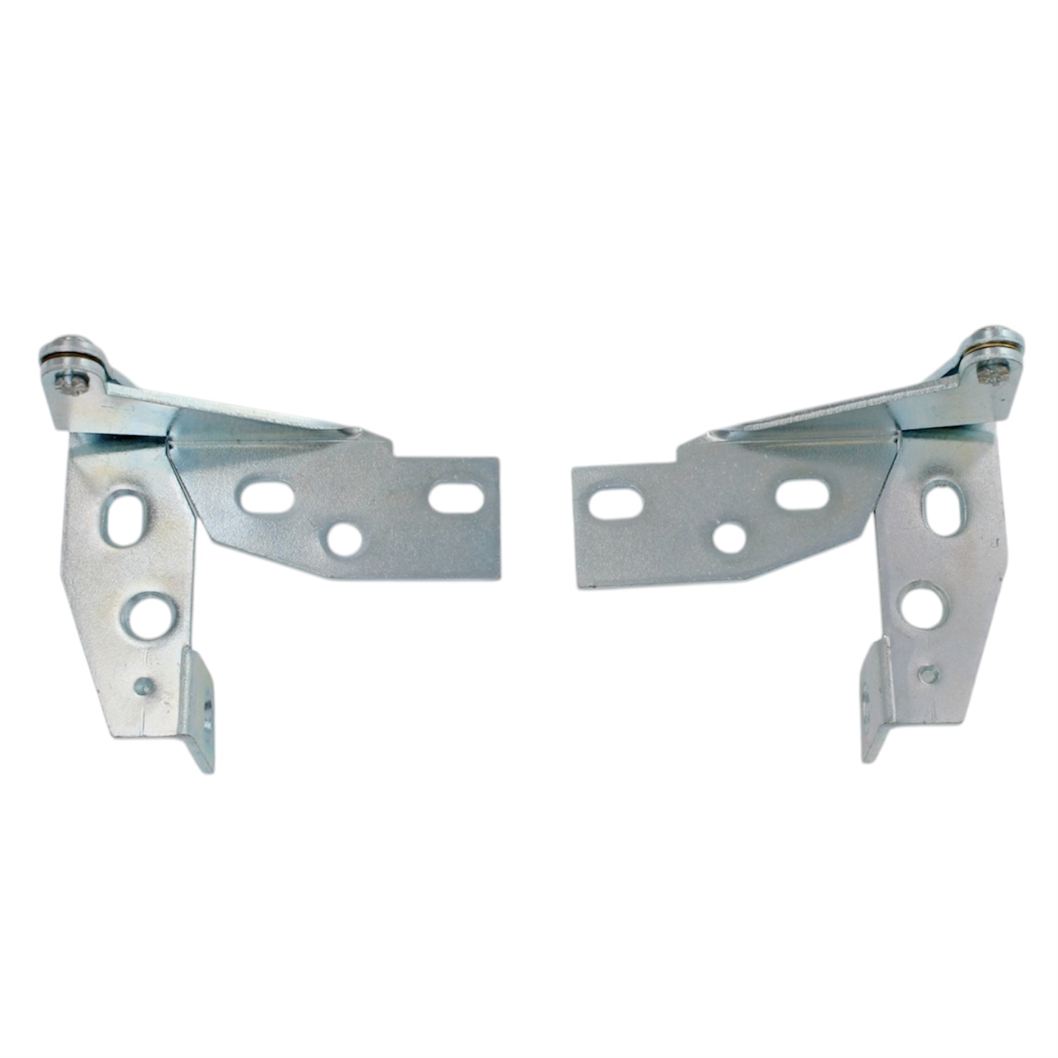 Jaybee Pivot Pin Overlay Cabinet Hinges For 3/4" Door Polished Chrome 231-22