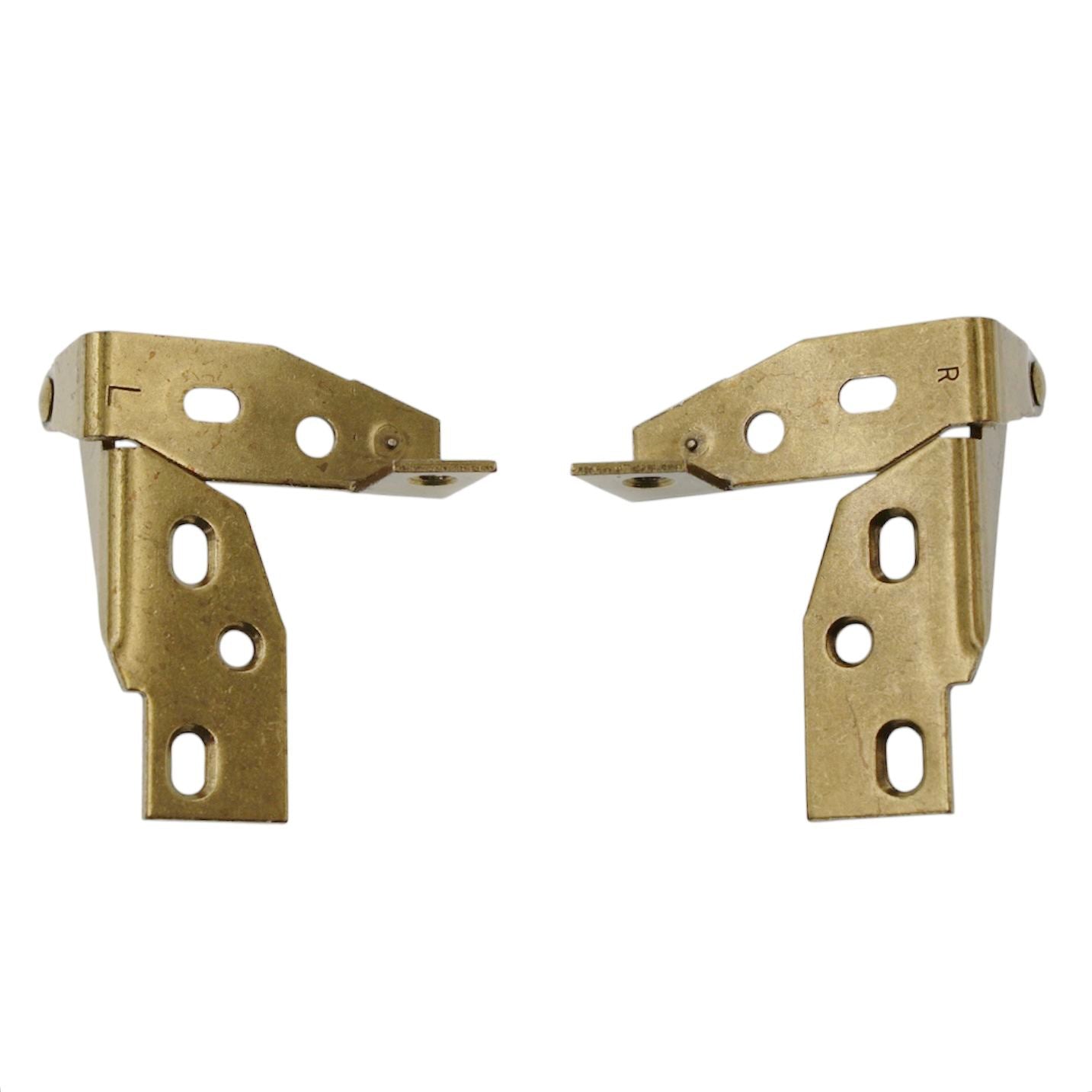 Jaybee Pivot Pin Overlay Cabinet Hinges For 3/4" Door Polished Brass 231-30
