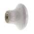 232WHT White Ceramic 1 1/4" Mushroom Cabinet Knobs Pulls Amerock Allison Value