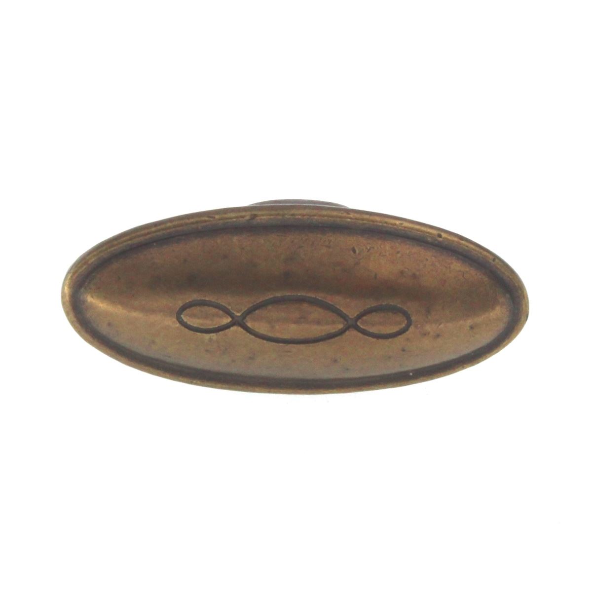 Cliffside Solid Brass 2" Cabinet Knob Aged Bronze 23966-A08