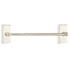 Emtek Traditional Brass Satin Nickel 24" Towel Bar #3 Rosette 26022
