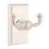 Emtek American Classic Satin Nickel Bath Double Robe Hook 26093US15