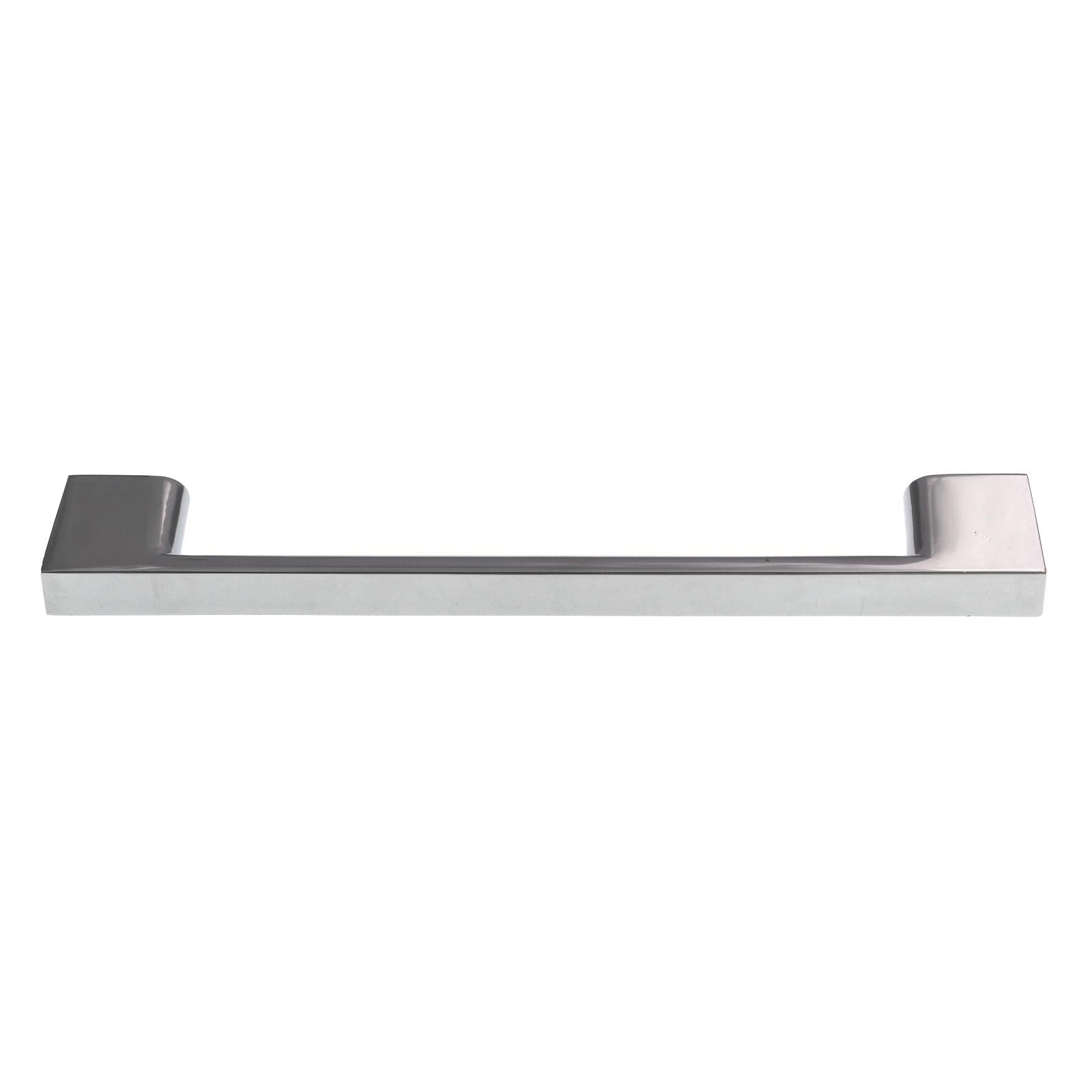 Jeffrey Alexander Leyton 5 1/16" (128mm) Ctr Square Pull Polished Nickel 286