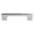 Jeffrey Alexander Leyton 3 3/4" (96mm) Ctr Square Pull Polished Chrome 286-96PC