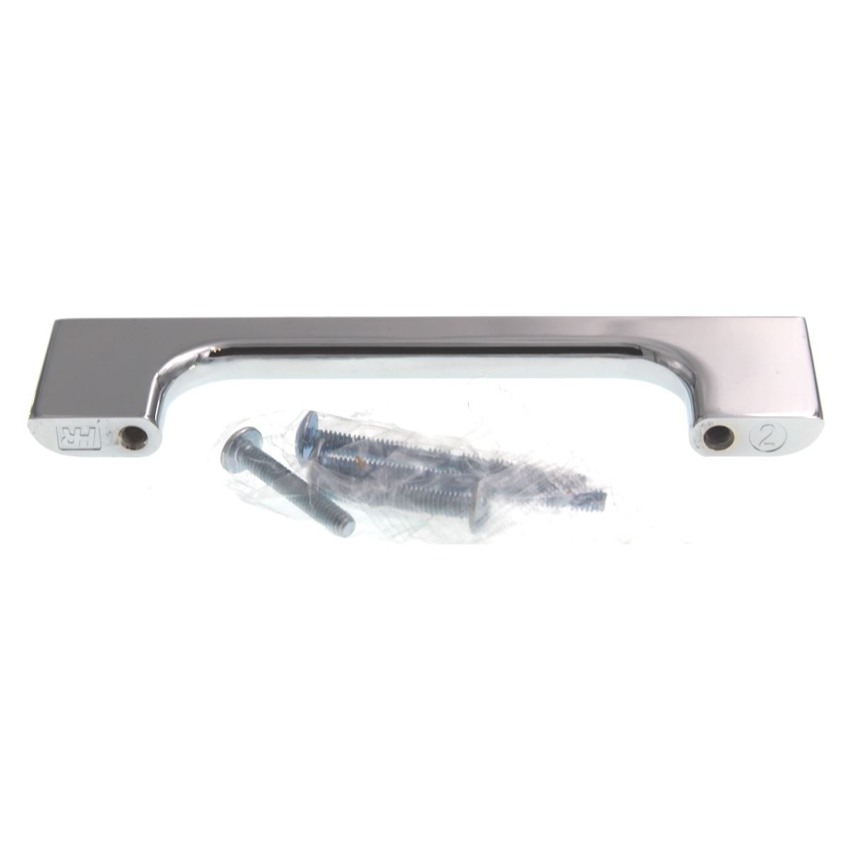 Jeffrey Alexander Leyton 3 3/4" (96mm) Ctr Square Pull Polished Chrome 286-96PC