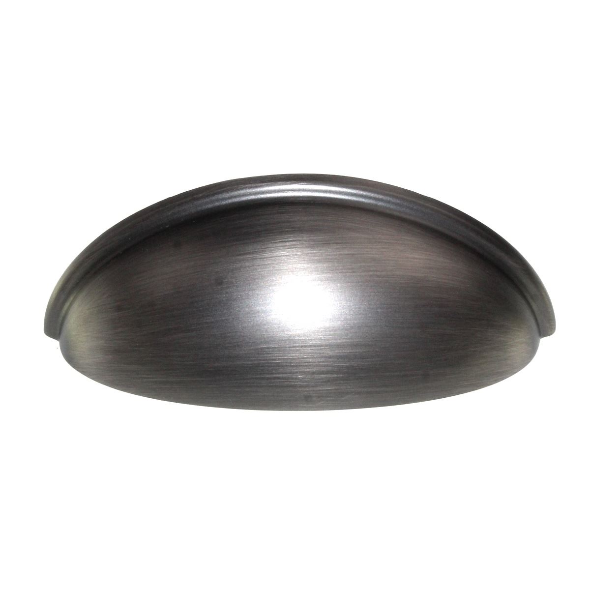Elements Florence 3" Ctr Drawer Cup Pull Brushed Pewter 2981BNBDL