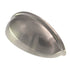 Elements Florence 3" Ctr Drawer Cup Pull Satin Nickel 2981SN