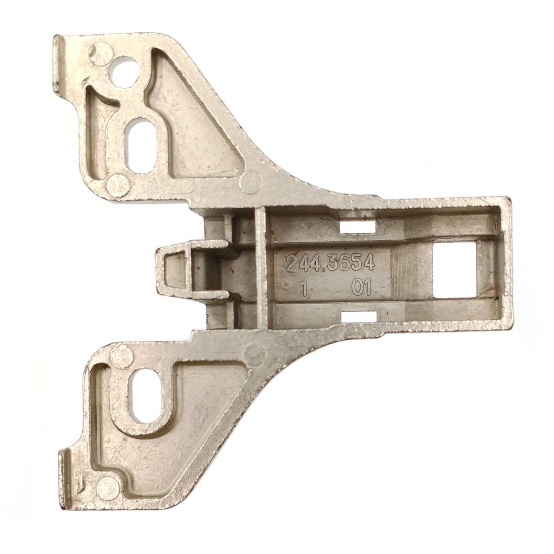 Amerock Fast-Clip 3mm Face Frame Mounting Plate For Concealed Hinge 3203F-B
