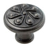 Jeffrey Alexander Luxe Dotted 1 3/16" Round Knob Brushed Pewter 323