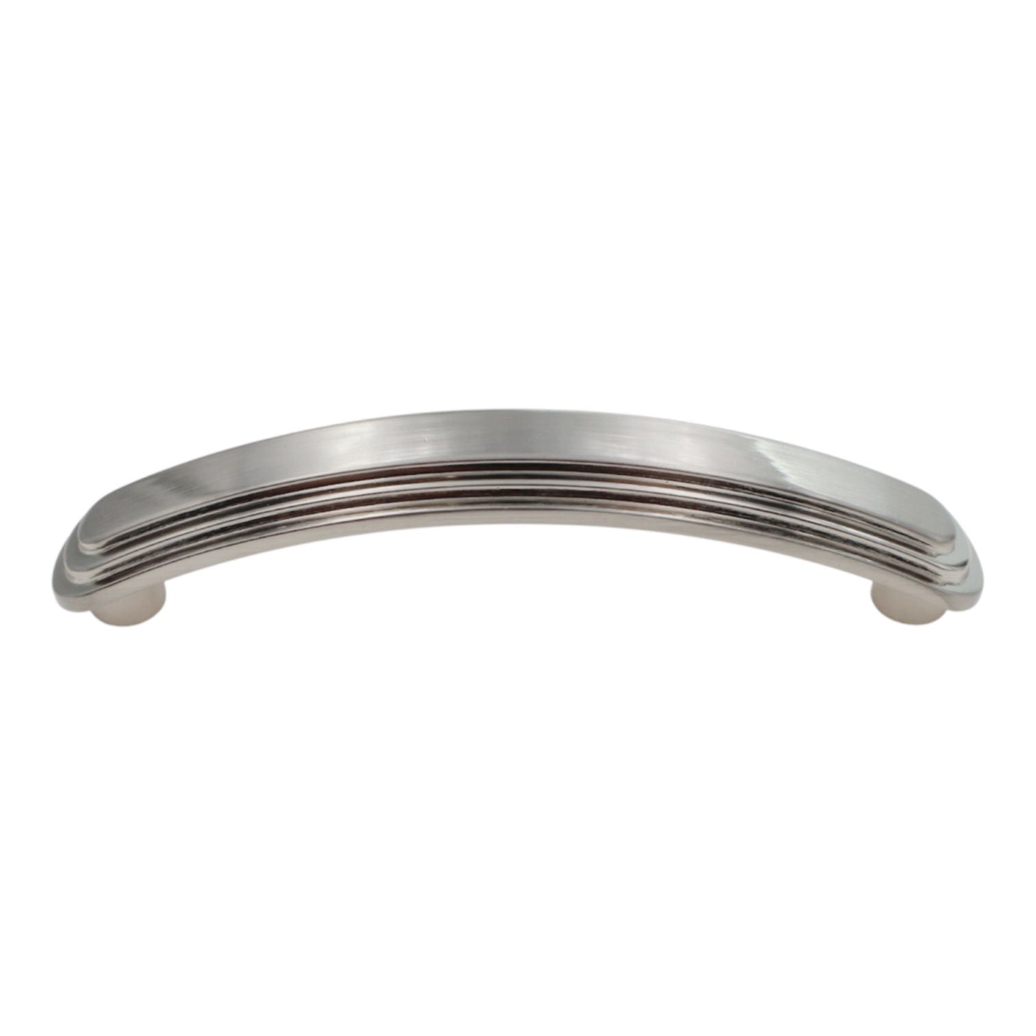 Elements Calloway 3 3/4 Inch - 96mm CTC Cabinet Pull Satin Nickel 331-96SN