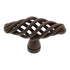 Schaub  Natural Rust 1 5/16" Birdcage Cabinet Knob 331-NR