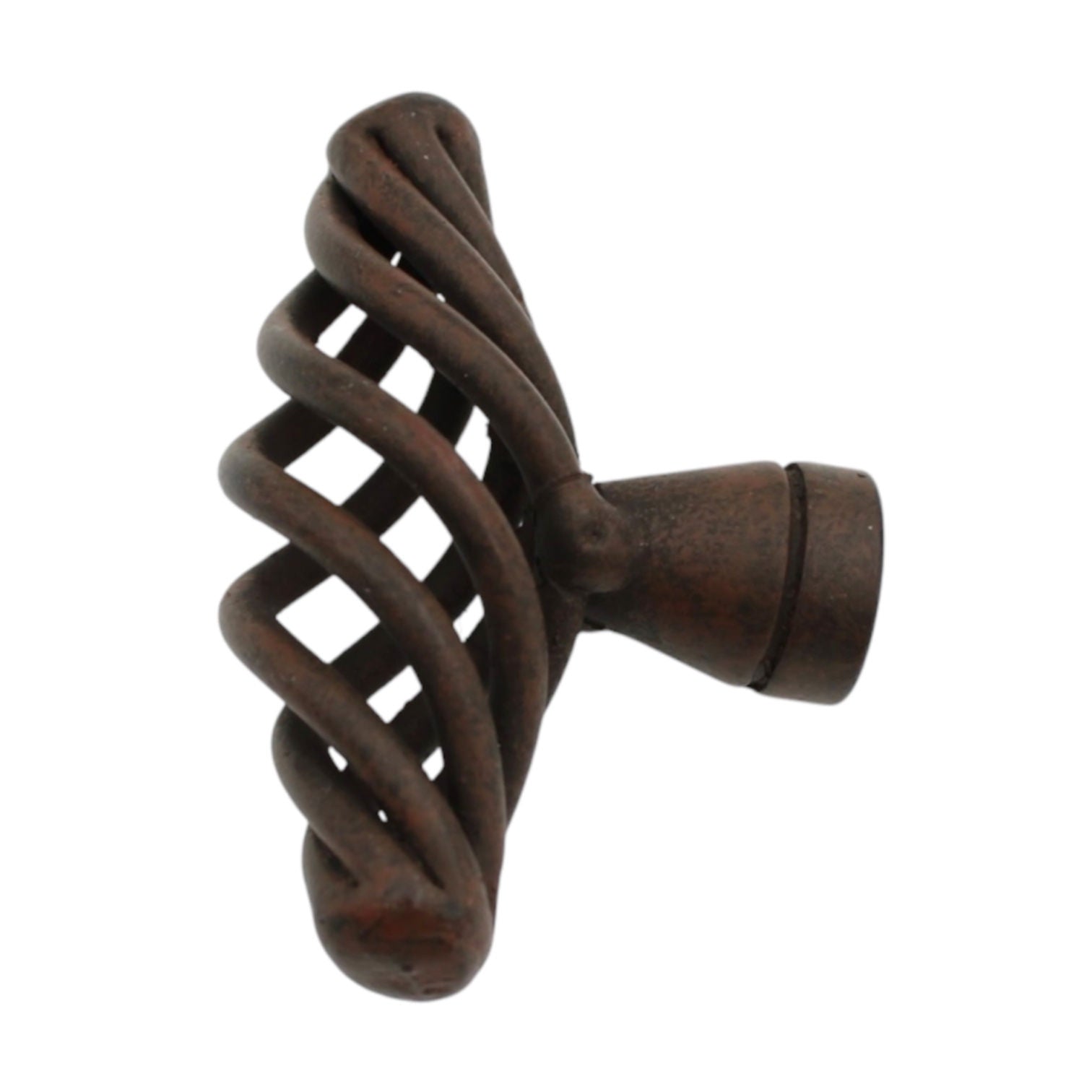 Schaub  Natural Rust 1 5/16" Birdcage Cabinet Knob 331-NR