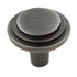 Elements Calloway 1 1/8" Cabinet Knob Brushed Pewter 331BNBDL