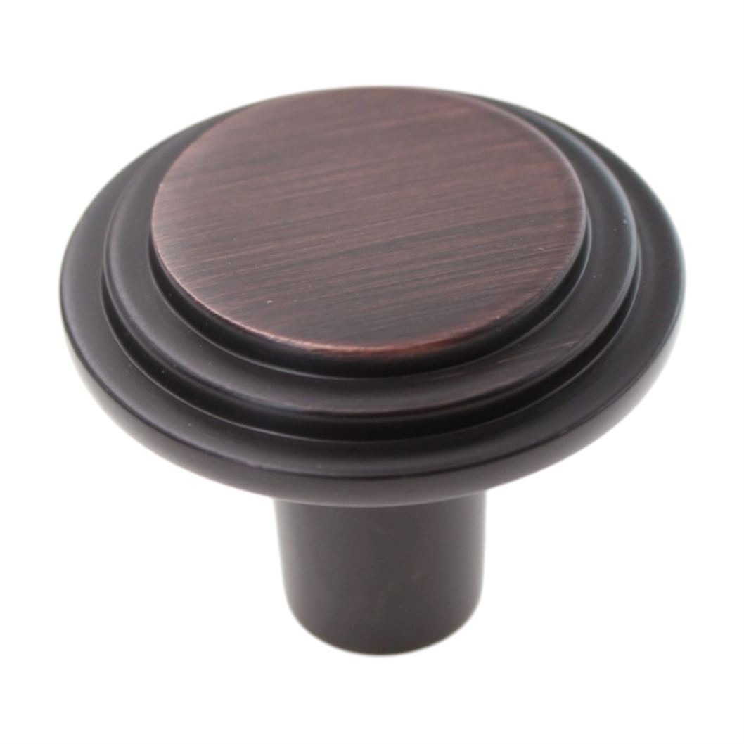 Jeffrey Alexander Calloway 1 1/4" Round Knob Brushed Oil Rubbed Bronze 331