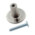Elements Calloway 1 1/8" Cabinet Knob Satin Nickel 331SN
