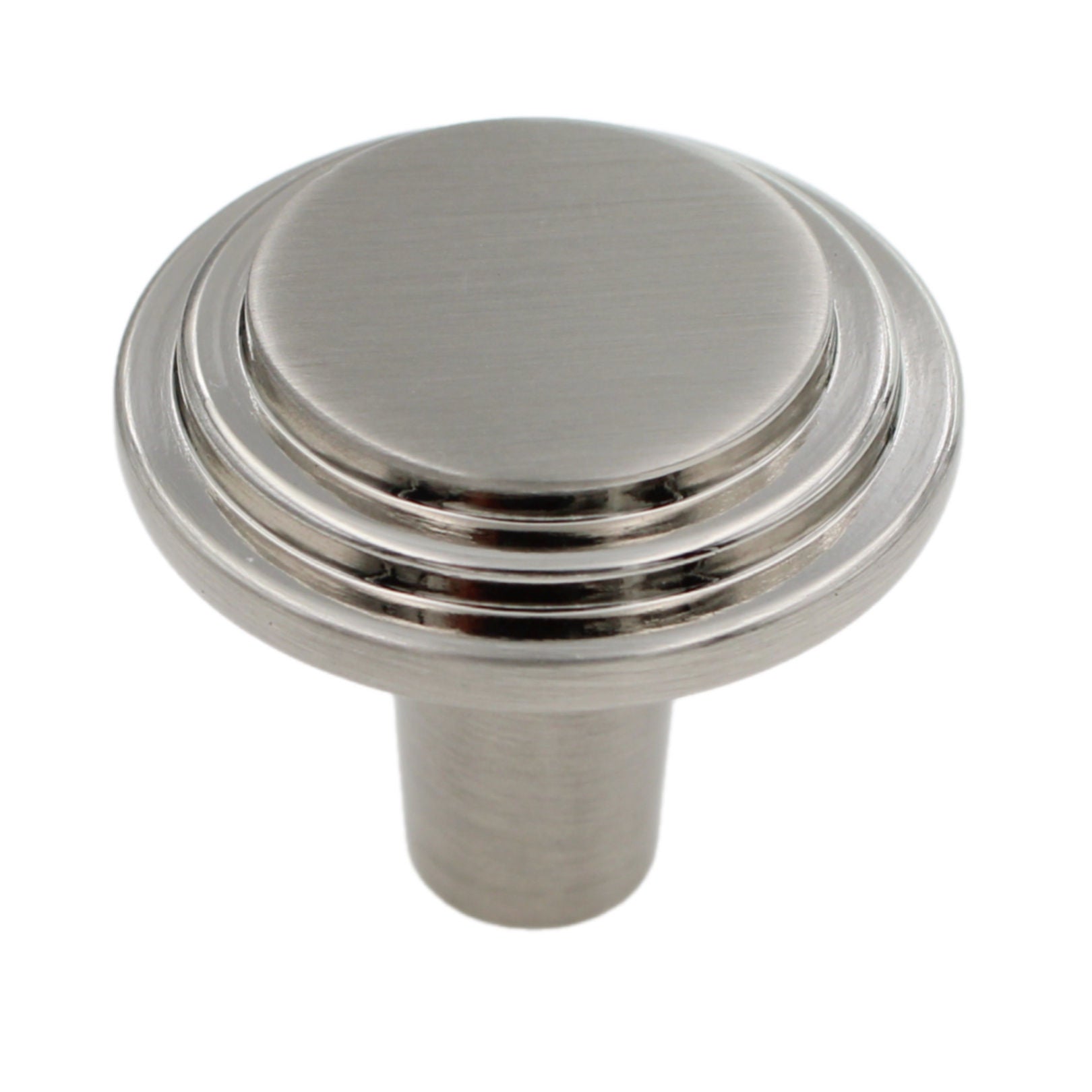 Elements Calloway 1 1/8" Cabinet Knob Satin Nickel 331SN