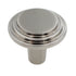 Elements Calloway 1 1/8" Cabinet Knob Satin Nickel 331SN