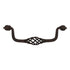 Schaub  Natural Rust 5 1/16" (128mm) Ctr Cabinet Bail Pull 334-NR