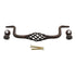 Schaub  Natural Rust 5 1/16" (128mm) Ctr Cabinet Bail Pull 334-NR