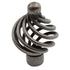 Schaub  Antique Pewter 1 1/4" Birdcage Cabinet Knob 335-AP