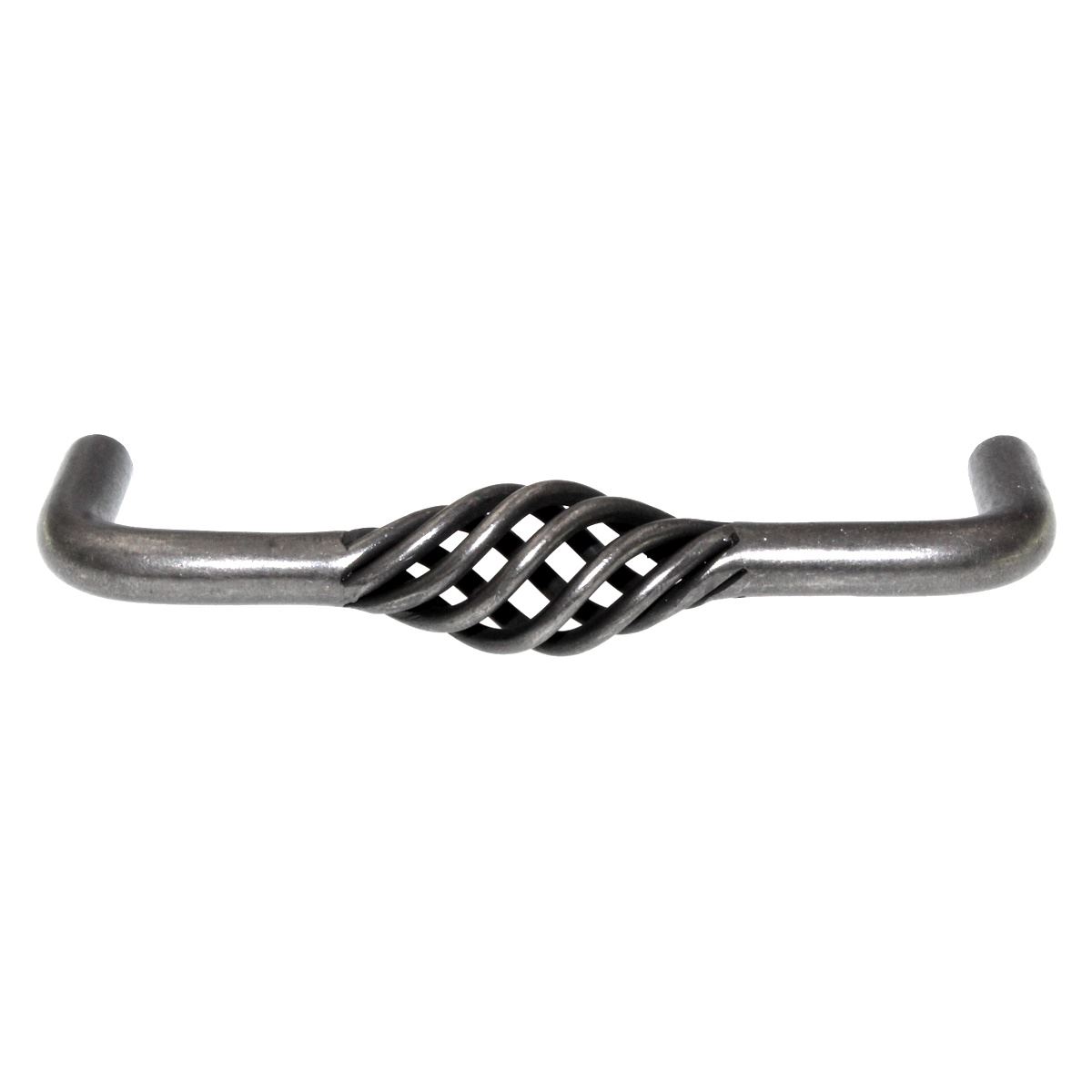Schaub And Company 4" Ctr Cabinet Birdcage Pull Antique Pewter 336-AP