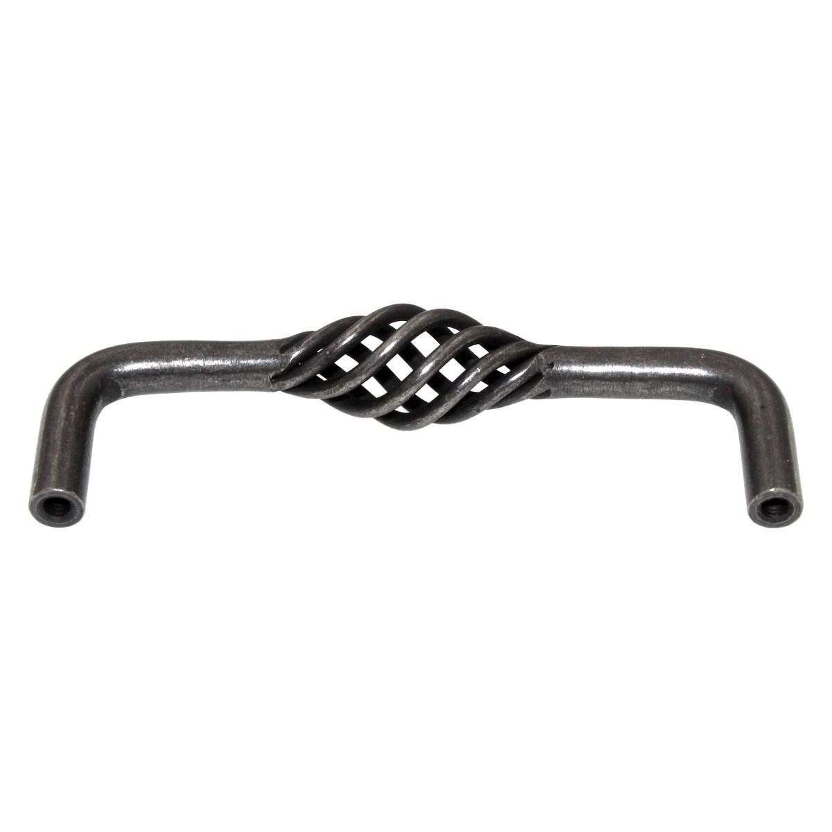 Schaub And Company 4" Ctr Cabinet Birdcage Pull Antique Pewter 336-AP