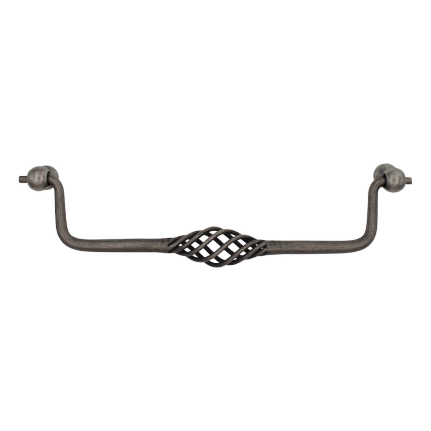 Schaub  Antique Pewter 7 3/4" Ctr Cabinet Bail Pull 337-AP