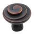 Jeffrey Alexander Duval 1 1/4" Knob Brushed Oil Rubbed Bronze 343DBAC