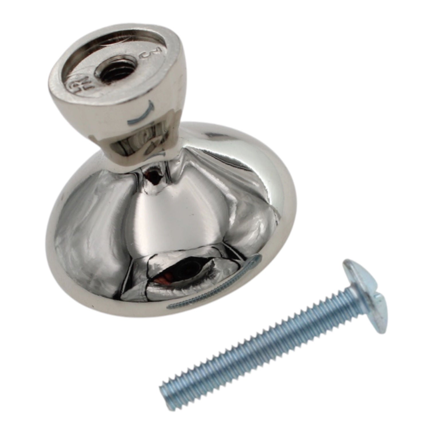 Jeffrey Alexander Duval 1 1/4" Cabinet Knob Satin Nickel 343SN