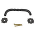 Schaub  Dark Pewter 4" Ctr Cabinet Arch Pull 354-DP