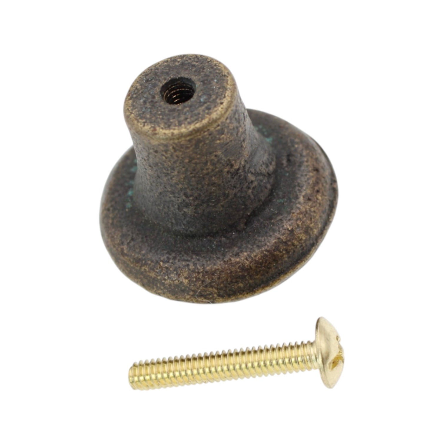 Schaub  Dark Bronze 1 1/4" Round Cabinet Knob 380-DB