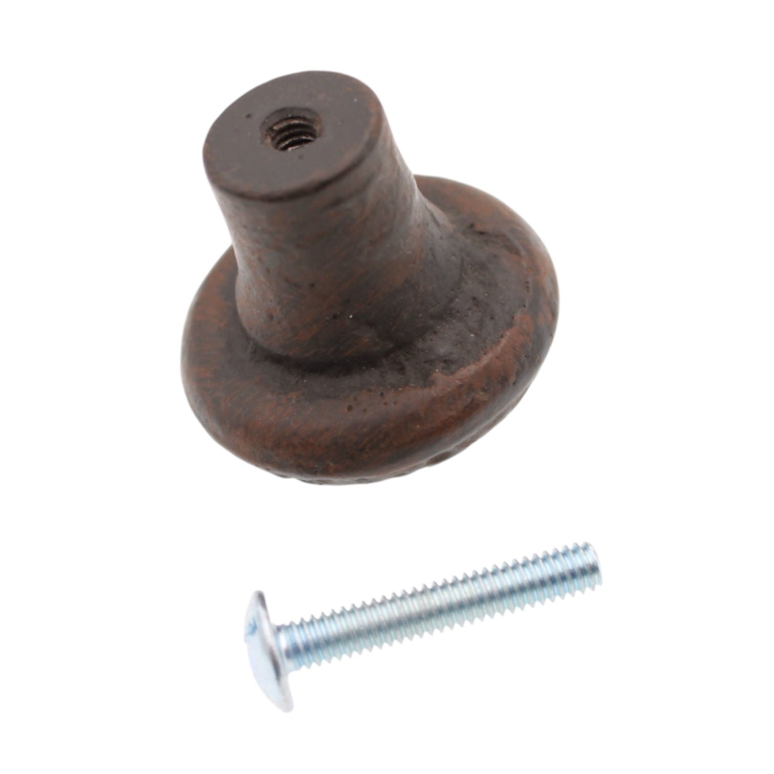 Schaub  Natural Rust 1 1/4" Round Cabinet Knob 380-NR
