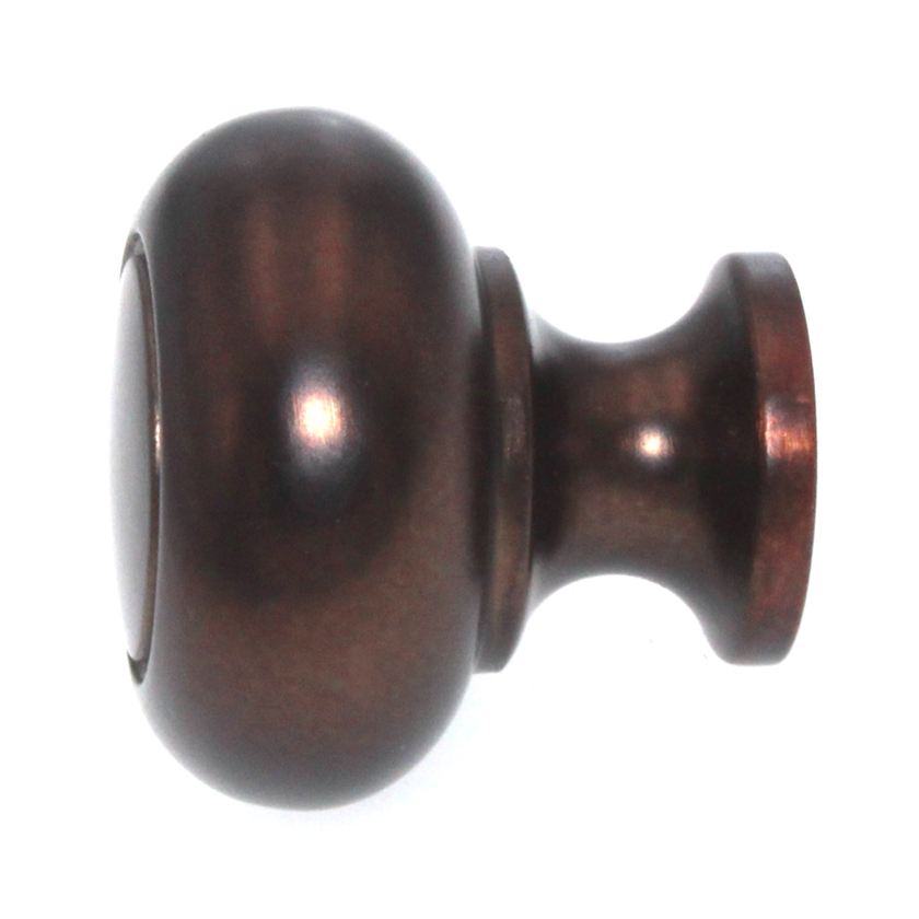 Style Selections Designer Bronze Gilt Round Etched 1 1/4" Knob 40911
