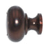 Style Selections Designer Bronze Gilt Round Etched 1 1/4" Knob 40911