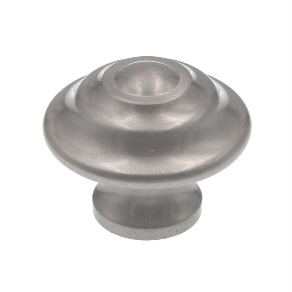 Ultra Designer's Edge 1 5/32 Inch Cabinet Decorative  Knob Satin Nickel 41407