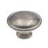 Ultra Designer's Edge 1 1/4 Inch Cabinet Decorative  Knob Satin Nickel 41459